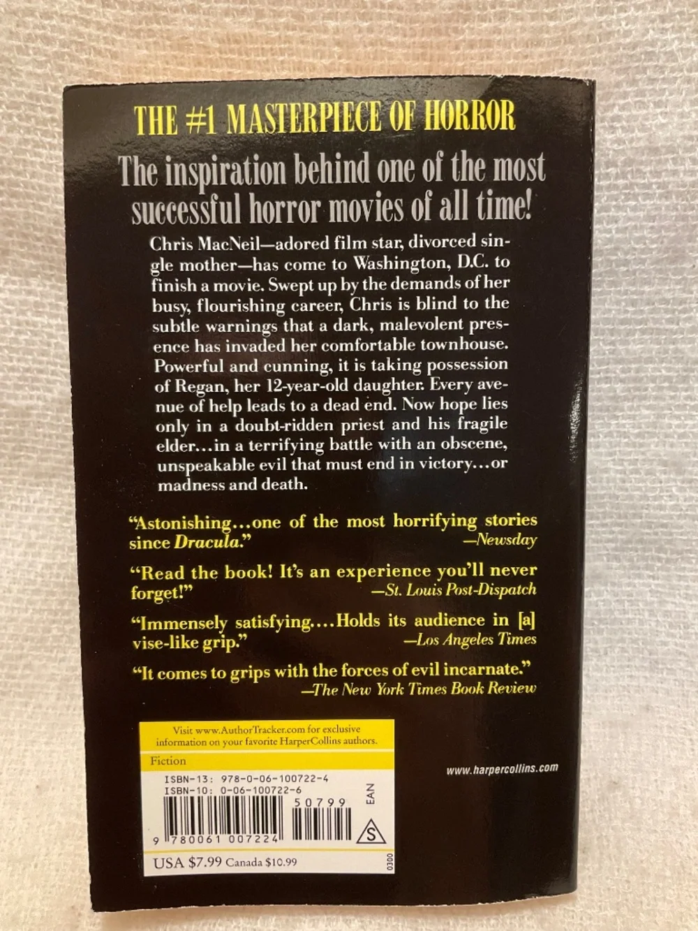 The Exorcist by William Peter Blatty Vintage Paperback Book